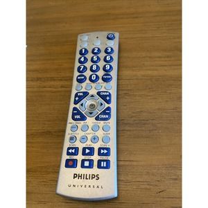 Philips Universal TV Remote Control Radio Shack NOS Tested Missing Back